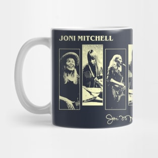 Joni Mitchell Retro Mug